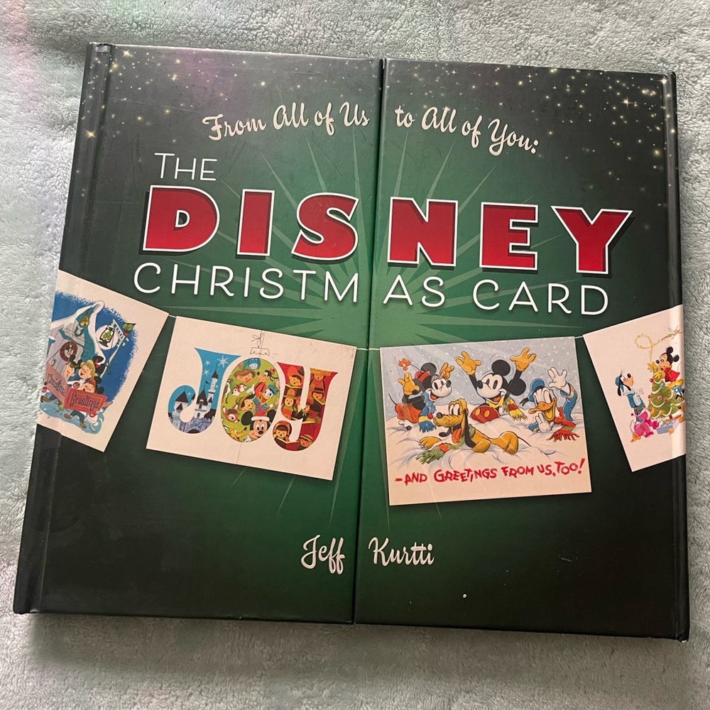 The Disney Christmas Card Book